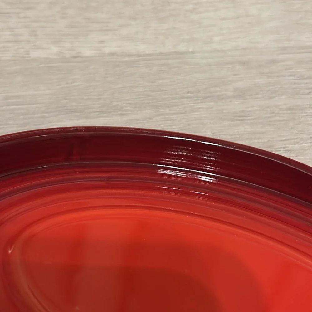 Le Creuset bright red